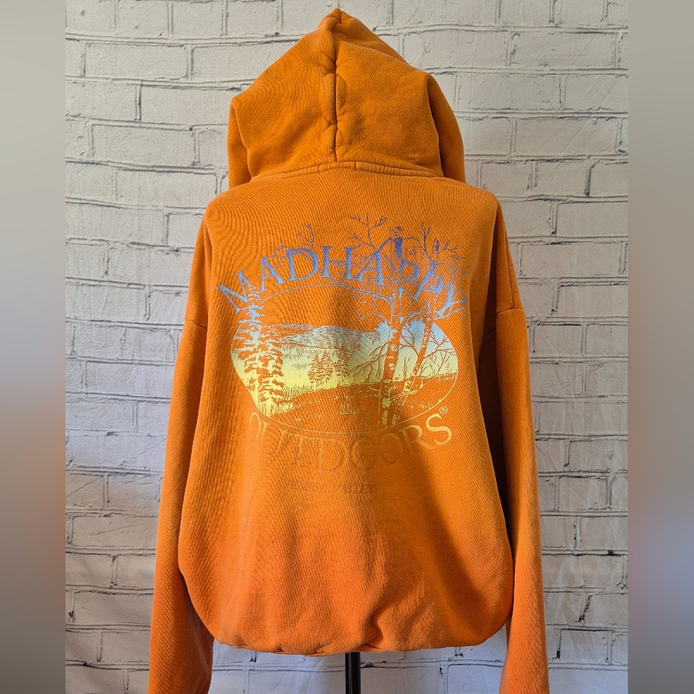 Orange Madhappy Outdoors Hoodie